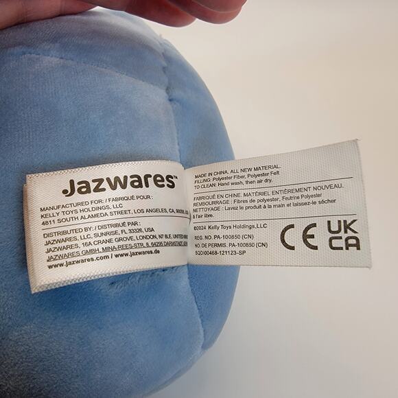 Disney Squishmallows Stitch Plush Eating Fries Blue Alien 2024 Jazwares 8" - Picture 8 of 10